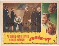 6y0740 CRACK-UP LC #3 1946 Pat O'Brien, sexy Claire Trevor, Herbert Marshall, artwork forgery!