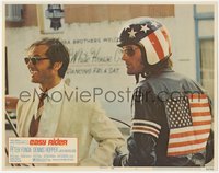 6y0765 EASY RIDER LC #1 1969 great close up of Peter Fondain motorcycle gear & Jack Nicholson!