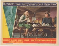 6y0768 ENCHANTED COTTAGE signed LC 1945 by ugly Dorothy McGuire, who's with Mildred Natwick!