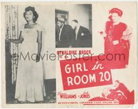 6y0783 GIRL IN ROOM 20 LC 1946 Geraldine Brock, Spencer Williams, all colored smash hit, ultra rare!