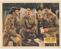 6y0789 GREAT GUNS LC 1941 Stan Laurel & Oliver Hardy wink at sergeant over practical joke, rare!