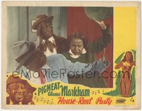 6y0798 HOUSE-RENT PARTY LC 1946 Dewey Pigmeat Markham watches woman attack Rastus, Toddy, rare!