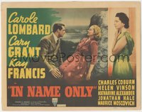 6y0632 IN NAME ONLY TC 1939 close up of beautiful Carole Lombard & Cary Grant + pretty Kay Francis!