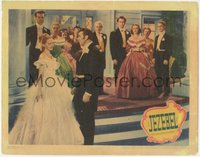 6y0819 JEZEBEL LC 1938 Henry Fonda & crowd watch Bette Davis smile at George Brent, Wyler, rare!