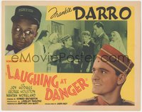 6y0640 LAUGHING AT DANGER TC 1940 bellboy Frankie Darro, porter Mantan Moreland, murder mystery!