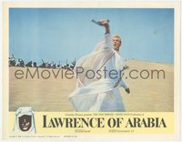 6y0835 LAWRENCE OF ARABIA LC 1962 David Lean classic, Peter O'Toole leads troops into battle!