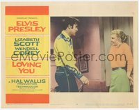 6y0839 LOVING YOU LC #8 1957 sexy blonde Jana Lund gets nervous when she talks to Elvis Presley!