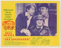 6y0857 PRODUCERS LC #1 1967 Mel Brooks, close up of Zero Mostel, Gene Wilder & Kenneth Mars!