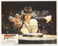 6y0860 RAIDERS OF THE LOST ARK LC #1 1981 best scene of Harrison Ford about to steal the idol!