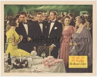 6y0861 RAZOR'S EDGE signed LC #7 1946 by Gene Tierney, who's with Tyrone Power & rest of the cast!