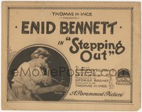 6y0672 STEPPING OUT TC 1919 wife Enid Bennett seduces Niles Welch's boss for revenge, ultra rare!