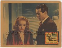 6y0879 THAT CERTAIN WOMAN LC 1937 great c/u of Henry Fonda glaring at sad Bette Davis, ultra rare!