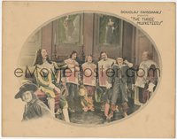 6y0883 THREE MUSKETEERS LC 1921 Douglas Fairbanks has ear tweaked by Athos, Porthos & Aramis, rare!