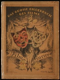 6y0349 DAS GROSSE BILDERBUCH DES FILMS German exhibitor magazine 1922 Kupfer-Sachs art, ultra rare!