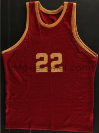 6y0005 BIG FISH costume 2003 red and yellow basketball jersey actually used in the movie!