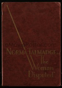 6y0254 WOMAN DISPUTED exhibitor book 1928 Norma Talmadge, cool tipped-in photos, ultra rare!