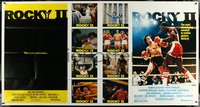 6y0279 ROCKY II int'l 1-stop poster 1979 Sylvester Stallone & Carl Weathers, includes different image!