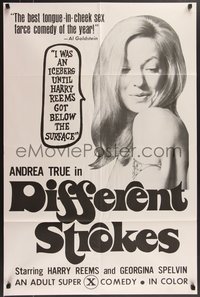 6y1238 OVER SEXPOSURE 1sh 1970s Harry Reems, Georgina Spelvin, sexy Andrea True, x-rated comedy!