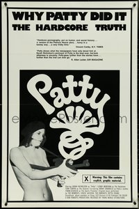 6y1242 PATTY 1sh 1976 X-rated mockumentary of the Patty Hearst kidnapping!