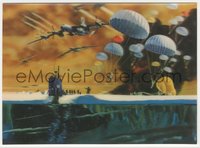 6y1395 ICE STATION ZEBRA Cinerama lenticular 4x6 Japanese postcard 1969 Bob McCall art, rare!