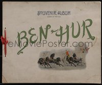 6y0328 BEN-HUR stage play souvenir program book 1899 early production from Lew Wallace classic!