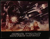 6y0335 STAR WARS first printing souvenir program book 1977 cool images from George Lucas classic!