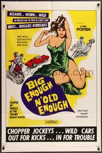 6y1284 SAVAGES FROM HELL 1sh 1968 bizarre, weird, wild, bikes, buggies n'broads!