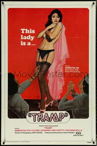 6y1352 TRAMP 1sh 1980 great artwork of best sex actress Samantha Fox by RSB!