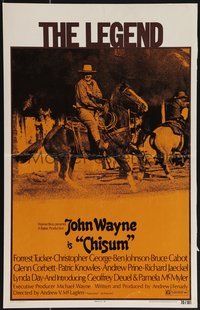 6y0196 CHISUM WC 1970 BIG John Wayne, the legend, the hero, the man, the winner, the western!