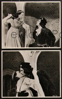 6y0579 RICHARD III 4 11.25x14 stills 1956 Laurence Olivier, John Gielgud, Claire Bloom, Richardson