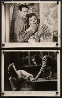 6y1490 BEWARE MY LOVELY 21 8x10 stills 1952 film noir, Ida Lupino is trapped by Robert Ryan!