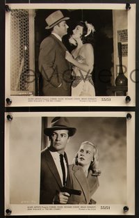 6y1486 BIG COMBO 25 8x10 stills 1955 Cornel Wilde & sexy Jean Wallace, classic film noir!