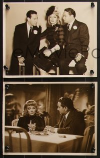 6y1503 MANPOWER 10 8x11 key book stills 1941 George Raft, Edward G. Robinson, sexy Marlene Dietrich!