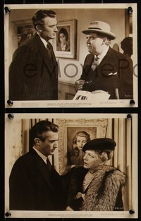 6y1534 PARADINE CASE 5 8x10 stills 1948 Alfred Hitchcock, Peck, Laughton, Valli, Barrymore!