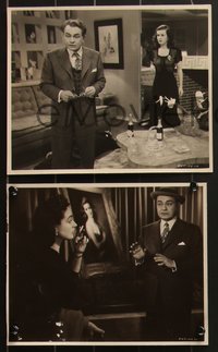 6y1536 WOMAN IN THE WINDOW 5 8x11 key book stills 1944 Fritz Lang, Joan Bennett w/ Robinson, Duryea!