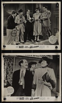 6y1458 BIG STORE 6 English 8x10 stills 1941 The Marx Bros. Groucho, Chico & Harpo!