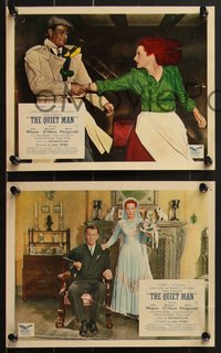 6y1475 QUIET MAN 8 color English FOH LCs 2000s John Wayne & Maureen O'Hara, John Ford classic!