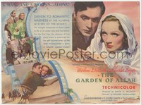 6y0403 GARDEN OF ALLAH herald 1936 different images of Marlene Dietrich & Charles Boyer, ultra rare!