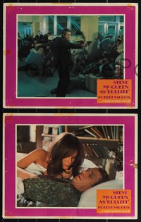 6y0969 BULLITT 7 LCs 1969 Steve McQueen, Robert Vaughn, Bisset, Peter Yates car chase classic!