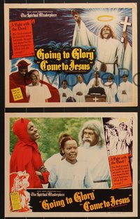 6y0970 GOING TO GLORY COME TO JESUS 7 LCs 1946 fight the devil, an all-black spiritual masterpiece!