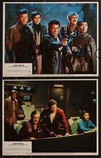 6y0950 STAR TREK III 8 LCs 1984 The Search for Spock, Leonard Nimoy & William Shatner, George Takei!