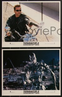 6y0959 TERMINATOR 2 8 LCs 1991 Arnold Schwarzenegger, Linda Hamilton, Furlong, James Cameron!