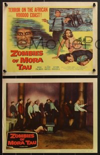 6y0968 ZOMBIES OF MORA TAU 8 LCs 1957 great images from the terror on the African voodoo coast!