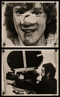 6y0314 CLOCKWORK ORANGE Australian presskit w/ 2 stills 1972 Kubrick candid, McDowell, ultra rare!