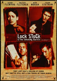 6z0111 LOCK, STOCK & TWO SMOKING BARRELS Aust 1sh 1998 Ritchie, Jones, Sting, Statham, ultra rare!