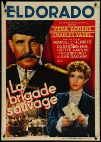 6z0083 SAVAGE BRIGADE pre-war Belgian 1939 Marcel L'Herbier directed, Vera Korene, Charles Vanel!