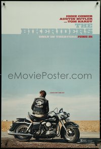 6z0316 BIKERIDERS teaser DS 1sh 2023 Jodie Comer, Tom Hardy, legacies don't come easy, ultra rare!