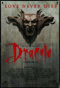 6z0328 BRAM STOKER'S DRACULA advance DS 1sh 1992 Francis Ford Coppola, Oldman & Ryder, unrated!