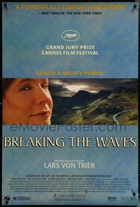 6z0330 BREAKING THE WAVES 1sh 1996 Emily Watson, directed by Lars von Trier, Cannes winner!