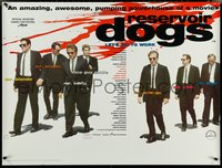 6z0048 RESERVOIR DOGS NSS style DS British quad 1992 Quentin Tarantino, Keitel, Buscemi, Penn!